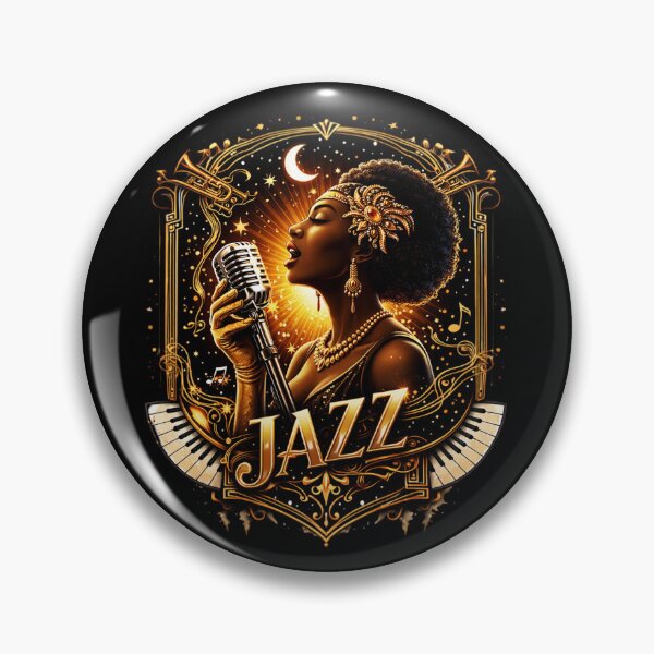 Item preview, Golden Jazz Soul Singer designed and sold by SidTastic .