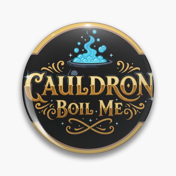 Item preview, Cauldron Boil Me Lucien Vanserra designed and sold by SoaringOwlArts.