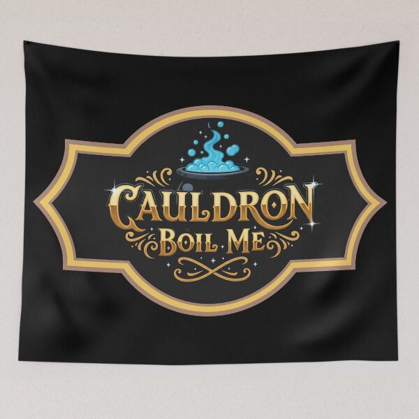 Item preview, Cauldron Boil Me Lucien Vanserra designed and sold by SoaringOwlArts.