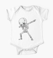 Tupfen Sie Skeleton T-Shirt Halloween-Kostüm-lustige furchtsame Zombie-Stich-Tanz-T-Shirt Kinder Jungen-Mann-Geschenke Baby Body Kurzarm