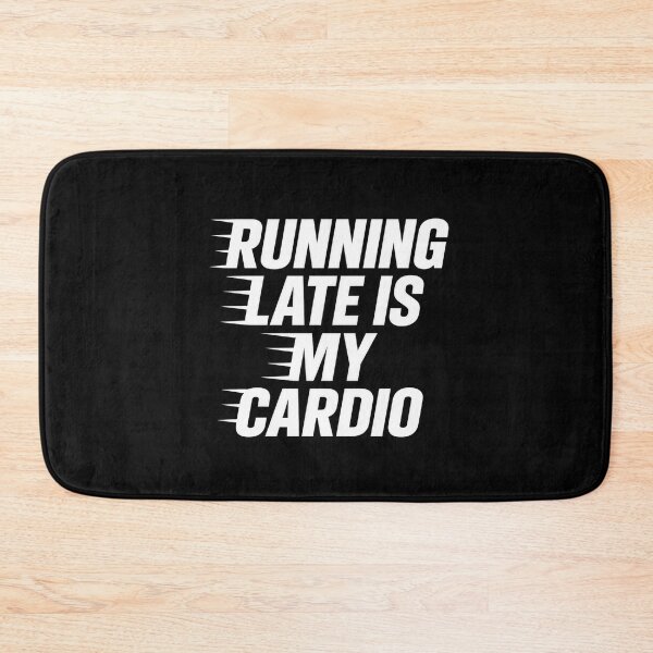 Item preview, Running Late Is My Cardio Funny Shirt | Relatable Humor Tee | Busy Life Quote | Sarcastic Fitness Joke designed and sold by LiHadxy.