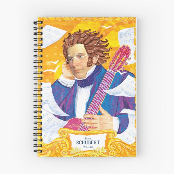Artikelvorschau, Franz Schubert Porträt Kunstdruck, Komponist klassischer Musik entworfen und verkauft von Bearlala.