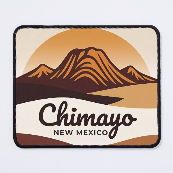 Item preview, Chimayo New Mexico Mountain Landscape Travel designed and sold by Rokoyo Prints.