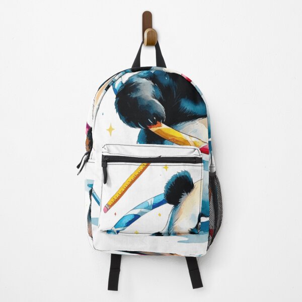 Item preview, Playful Panda with Hula Hoop and Pencils Back to School designed and sold by AQUILAKREO.