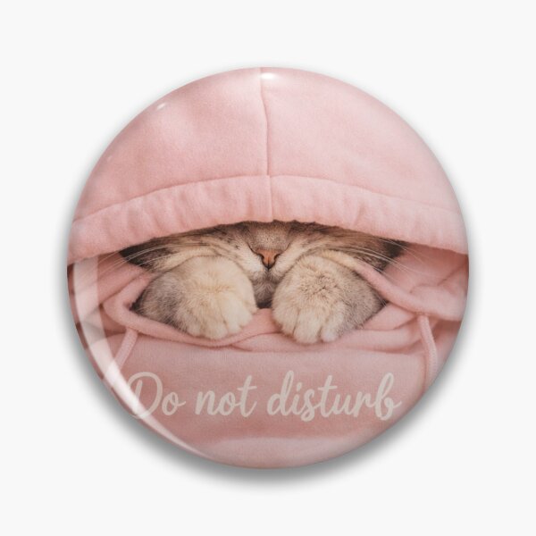 Item preview, Cat design with "Do Not Disturb" Hoodie | Cozy Collection designed and sold by Bittor18.