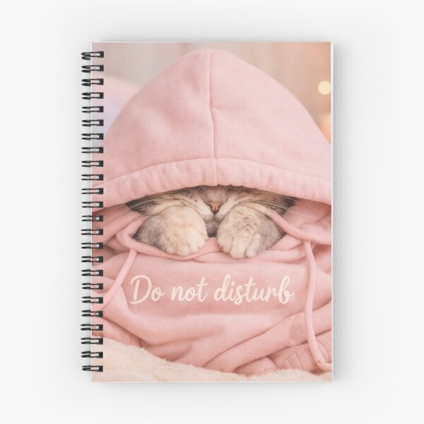 Item preview, Cat design with "Do Not Disturb" Hoodie | Cozy Collection designed and sold by Bittor18.