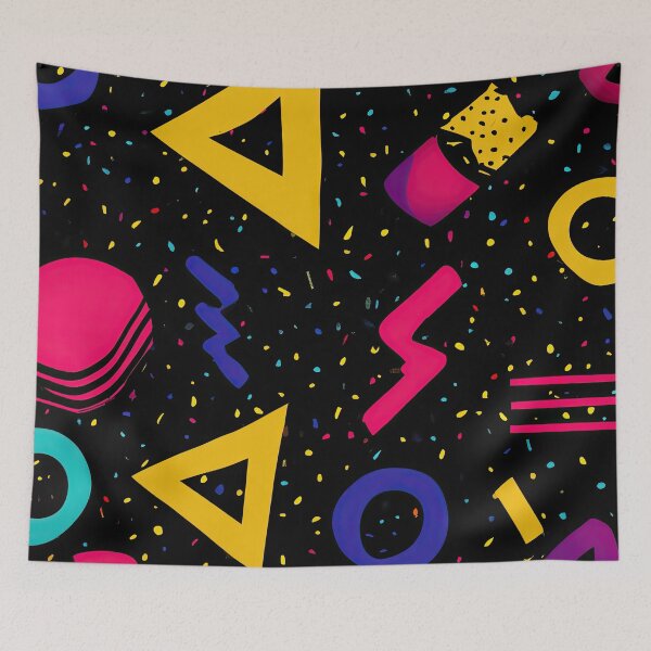 Item preview, 80s and 90s Retro Pop Pattern designed and sold by AeonAcademy.
