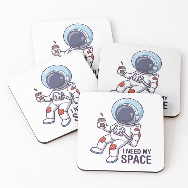Item preview, I Need My Space Astronaut designed and sold by IllustrifyArts.