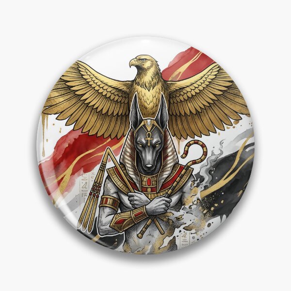 Item preview, Anubis with Wings – Rise Eternal designed and sold by VoidAnimeStudio.