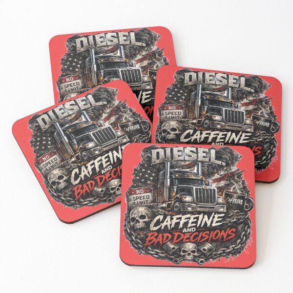 Item preview, Diesel, Caffeine, and Bad Decisions 2 designed and sold by Just-Believe777.