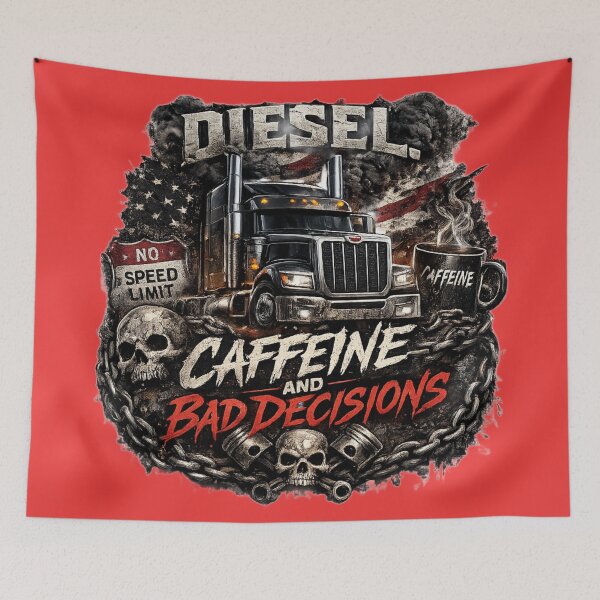 Item preview, Diesel, Caffeine, and Bad Decisions 2 designed and sold by Just-Believe777.
