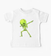 Dabbing Skeleton T shirt Halloween Costume Funny Scary Zombie Dab Dance T-Shirt Kids Boys Men Gifts Baby Tee