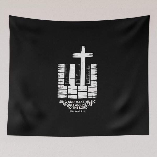 Item preview, Sing and make music from your heart to the Lord designed and sold by jkrphoto.