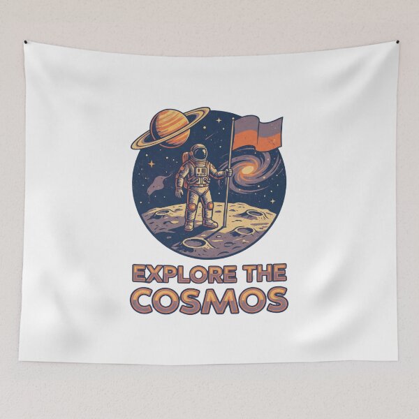 Item preview, Explore The Cosmos Astronaut designed and sold by IllustrifyArts.