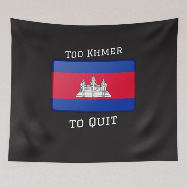 Item preview, Too Khmer to Quit designed and sold by Kal-El-Tees.
