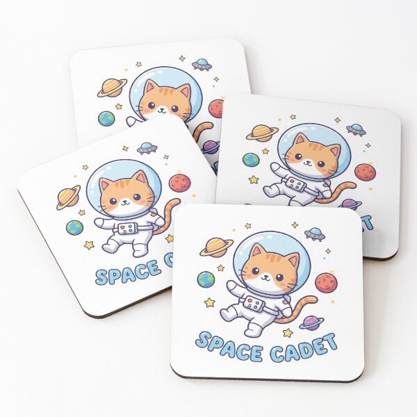 Item preview, Cute Space Cadet Cat designed and sold by IllustrifyArts.