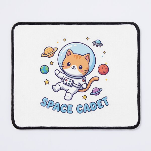 Item preview, Cute Space Cadet Cat designed and sold by IllustrifyArts.