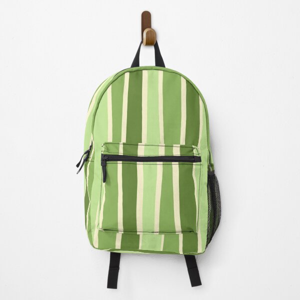 Item preview, Imperfect stripe -Lemon green shade  designed and sold by Pattern Pie.