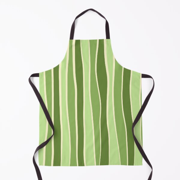 Item preview, Imperfect stripe -Lemon green shade  designed and sold by Pattern Pie.