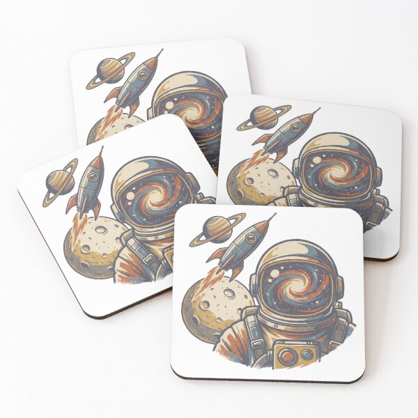 Item preview, Cosmic Explorer Astronaut designed and sold by IllustrifyArts.