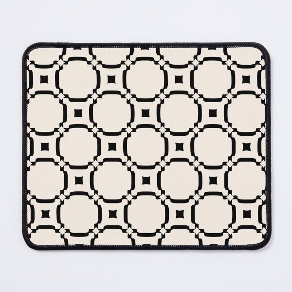 Item preview, Black  & linen abstract seamless pattern designed and sold by Mint + Midnight.