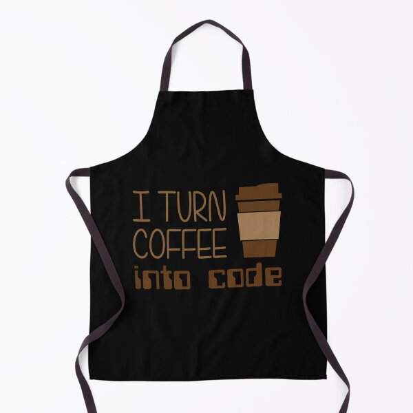 Item preview, I Turn Coffee Into Programming Code designed and sold by AlviaAlcedoArt.