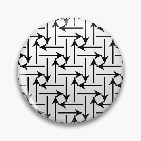 Item preview, White & black arrows seamless pattern designed and sold by Mint + Midnight.