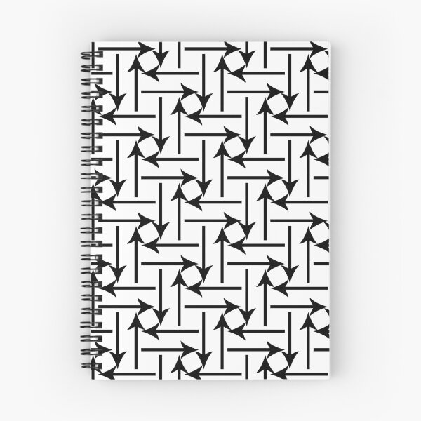 Item preview, White & black arrows seamless pattern designed and sold by Mint + Midnight.
