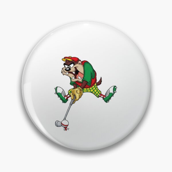 Item preview, Wild Golfer Taz - Retro Cartoon Sports Art designed and sold by QuietTeeClub.