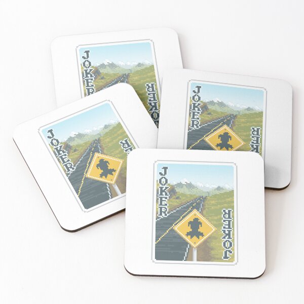 Item preview, Balatro Hit the Road Joker Card designed and sold by BubblePopRed.