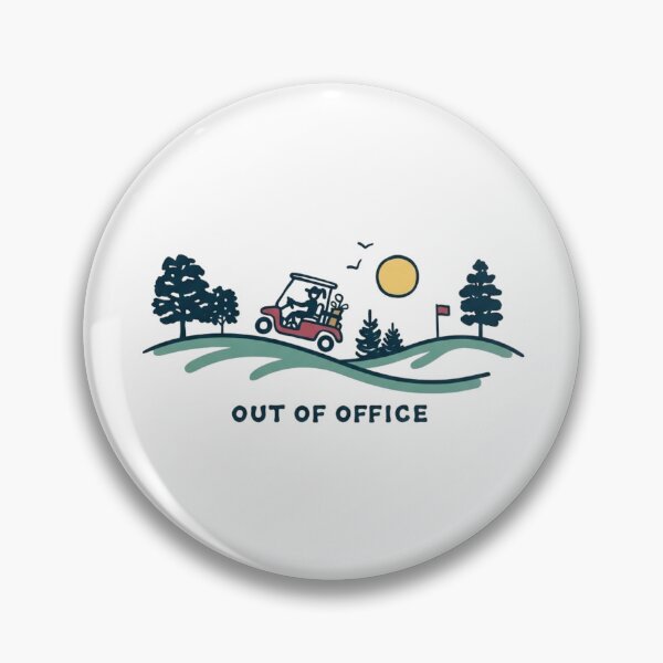 Item preview, Minimalist Line Art Golf Course Layout for Modern Home Decor designed and sold by QuietTeeClub.