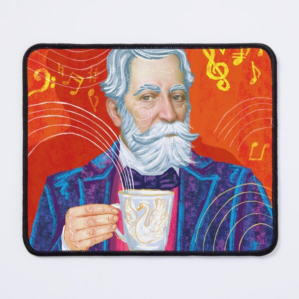 Item preview, Camille Saint-Saens Great Classical Music Composer Portrait designed and sold by Bearlala.