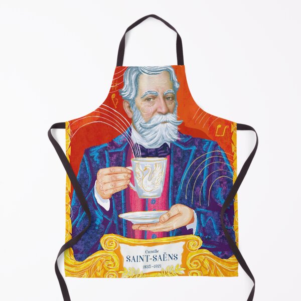 Item preview, Camille Saint-Saens Great Classical Music Composer Portrait designed and sold by Bearlala.