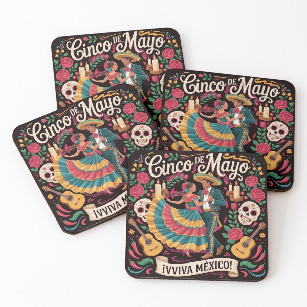 Item preview, Cinco De Mayo Viva Mexico Dancing Couple Mariachi Fiesta Mexican Culture Design designed and sold by Designgallery65.