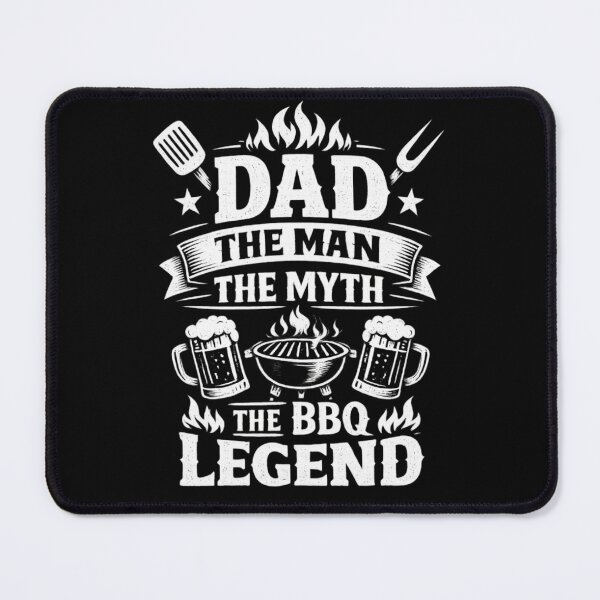 Item preview, Dad The Man The Myth The BBQ Legend Vintage Grill Badge Funny Father Gift designed and sold by Ladys-Gents.