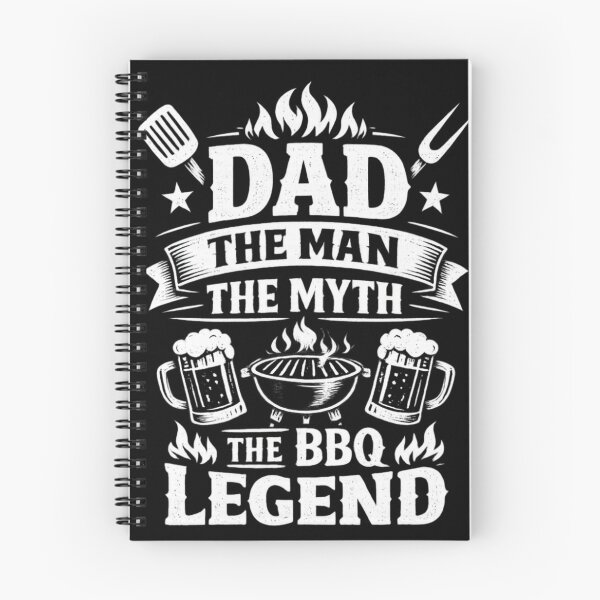 Item preview, Dad The Man The Myth The BBQ Legend Vintage Grill Badge Funny Father Gift designed and sold by Ladys-Gents.