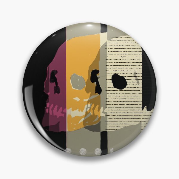 Item preview, Split Skull | Abstract Neon Glitch Portrait designed and sold by MikZviagin.