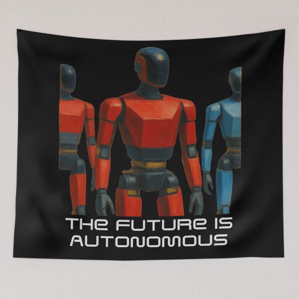 Item preview, Powered by AI Robot Design Futuristic Artificial Intelligence Tech Aesthetic Machine Learning Cyberpunk Graphic designed and sold by TEEJAMBOREE.