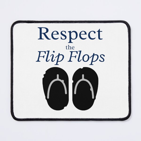 Item preview, Respect the Flip Flops designed and sold by Kal-El-Tees.
