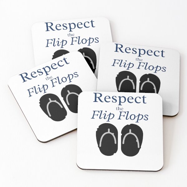 Item preview, Respect the Flip Flops designed and sold by Kal-El-Tees.