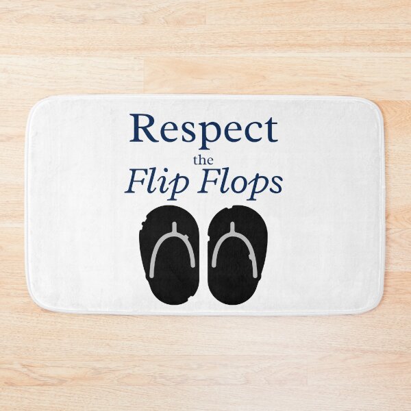 Item preview, Respect the Flip Flops designed and sold by Kal-El-Tees.