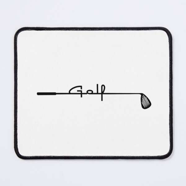 Item preview, Minimalist Golf Club Line Art - Simple Retro Golf Word Design designed and sold by QuietTeeClub.