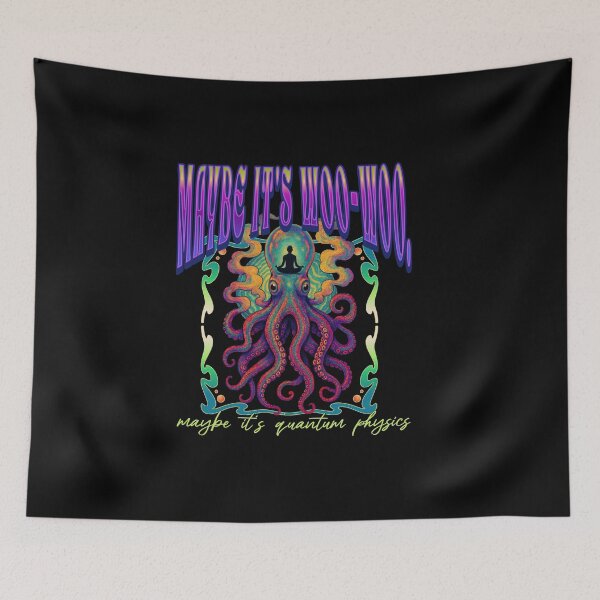 Item preview, Maybe Its Woo-woo Maybe Its Quantum Physics Woman Meditation designed and sold by stylboutique.