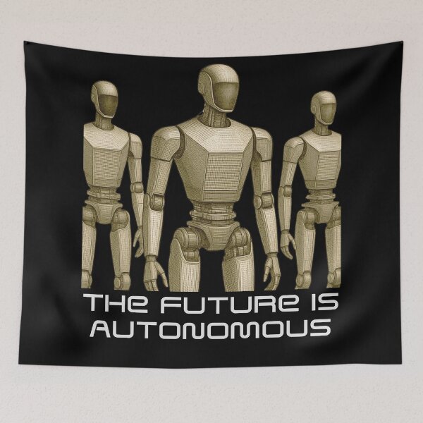 Item preview, Powered by AI Robot Design Futuristic Artificial Intelligence Tech Aesthetic Machine Learning Cyberpunk Graphic designed and sold by TEEJAMBOREE.