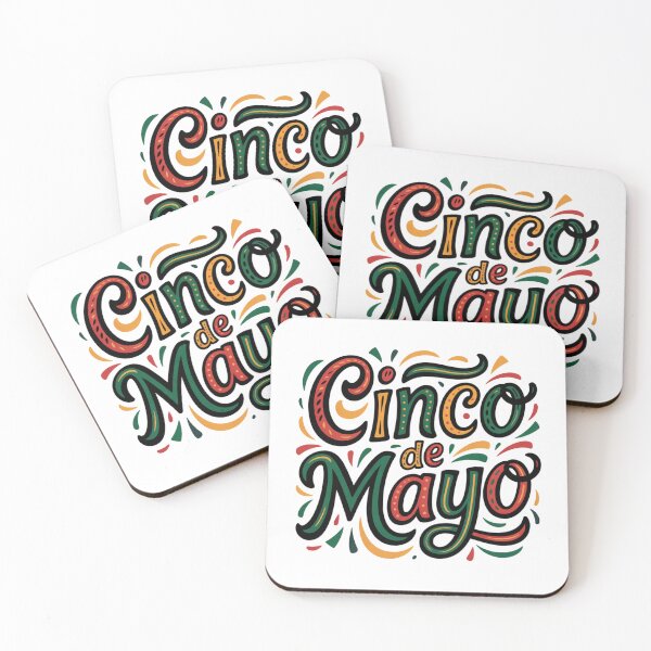 Item preview, Cinco De Mayo Festive Colorful Typography Mexican Fiesta Celebration Shirt designed and sold by Designgallery65.