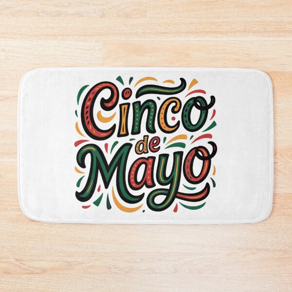Item preview, Cinco De Mayo Festive Colorful Typography Mexican Fiesta Celebration Shirt designed and sold by Designgallery65.