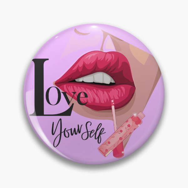 Item preview, Love Yourself Pink Lips Beauty Aesthetics designed and sold by crystalar95.