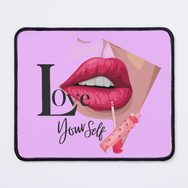 Item preview, Love Yourself Pink Lips Beauty Aesthetics designed and sold by crystalar95.