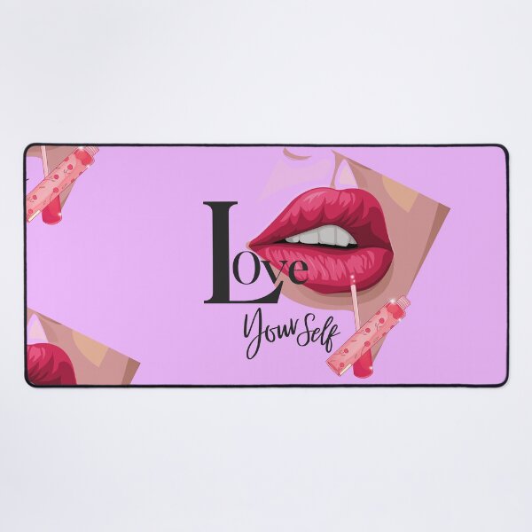 Item preview, Love Yourself Pink Lips Beauty Aesthetics designed and sold by crystalar95.