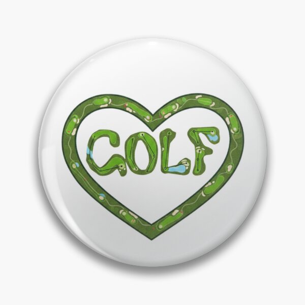Item preview, Fairway Heart Golf Typography Design designed and sold by QuietTeeClub.